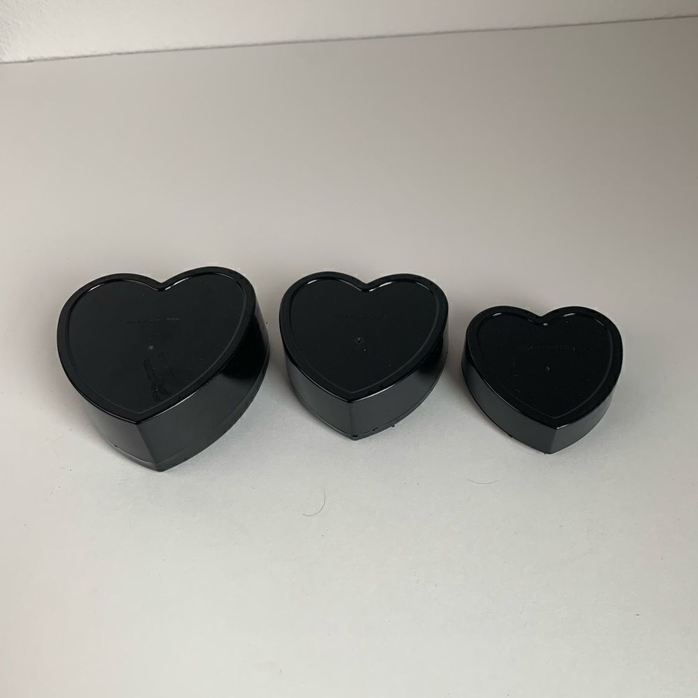 VTG Stacking Heart Trinket Boxes - Picture 2 of 4